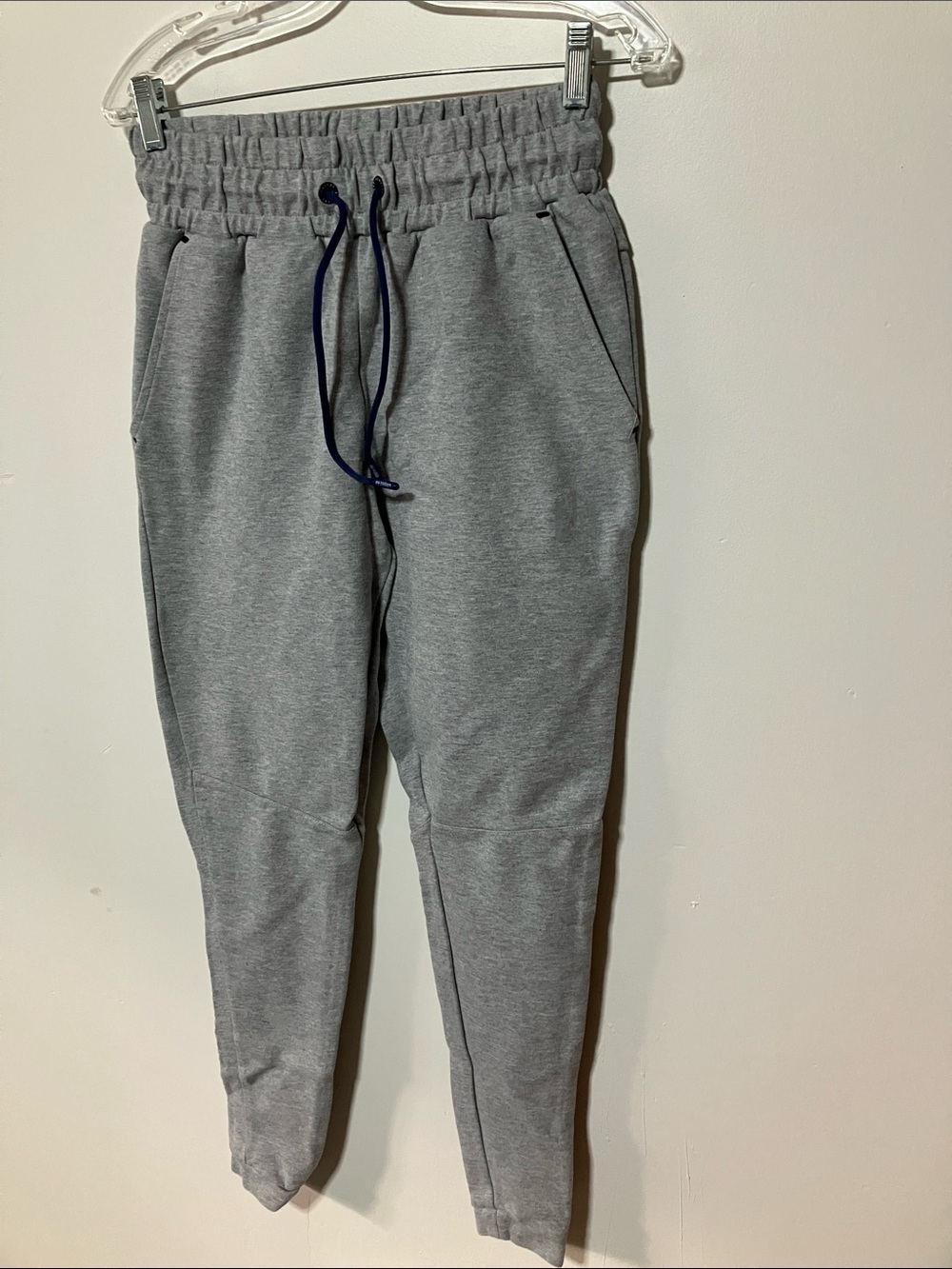 Rawgear Grey Tapered Training Jogger Sweatpants High Waisted Size Small Gym